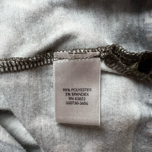 Christopher & Banks African Tie Dye with Animal Print Lace Sleeved Blouse - Picture 8 of 8